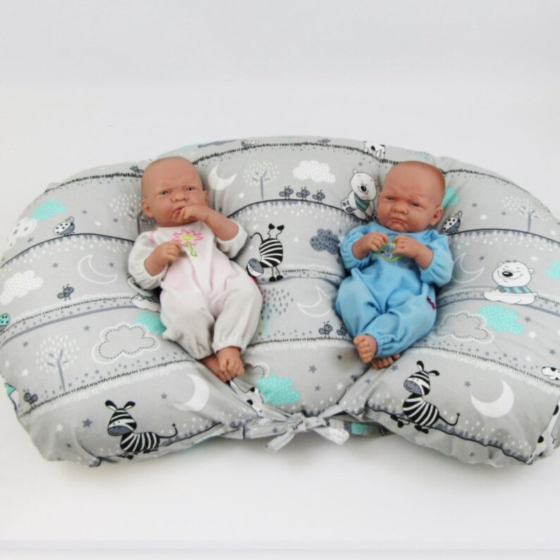 Twin Feeding Pillow Twin Pillow Etsy