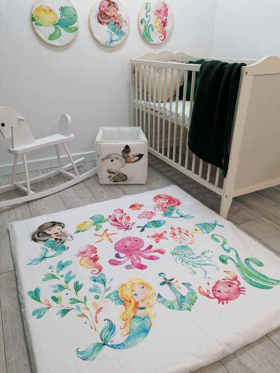 Mermaid play best sale mat