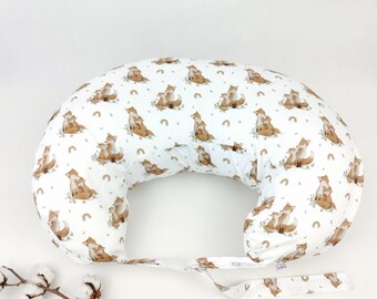 Adjustable nursing pillow, flat nursing pillow, nursing pillow with pillowcase, comfortable nursing pillow