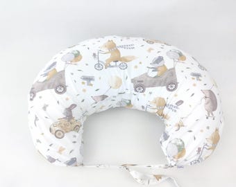 Adjustable nursing pillow, flat nursing pillow, nursing pillow with pillowcase, comfortable nursing pillow