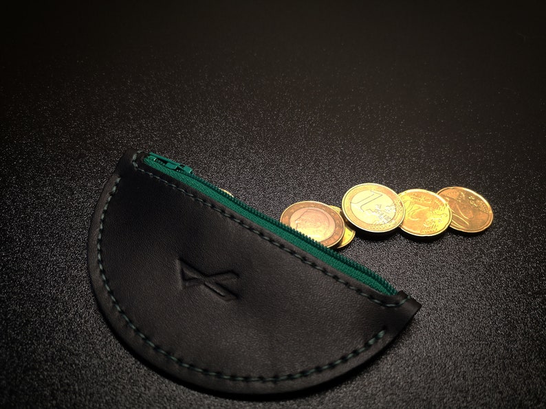 Minimalist Coin Wallet Digital PDF, Pattern Leather Purse Wallet Etsy