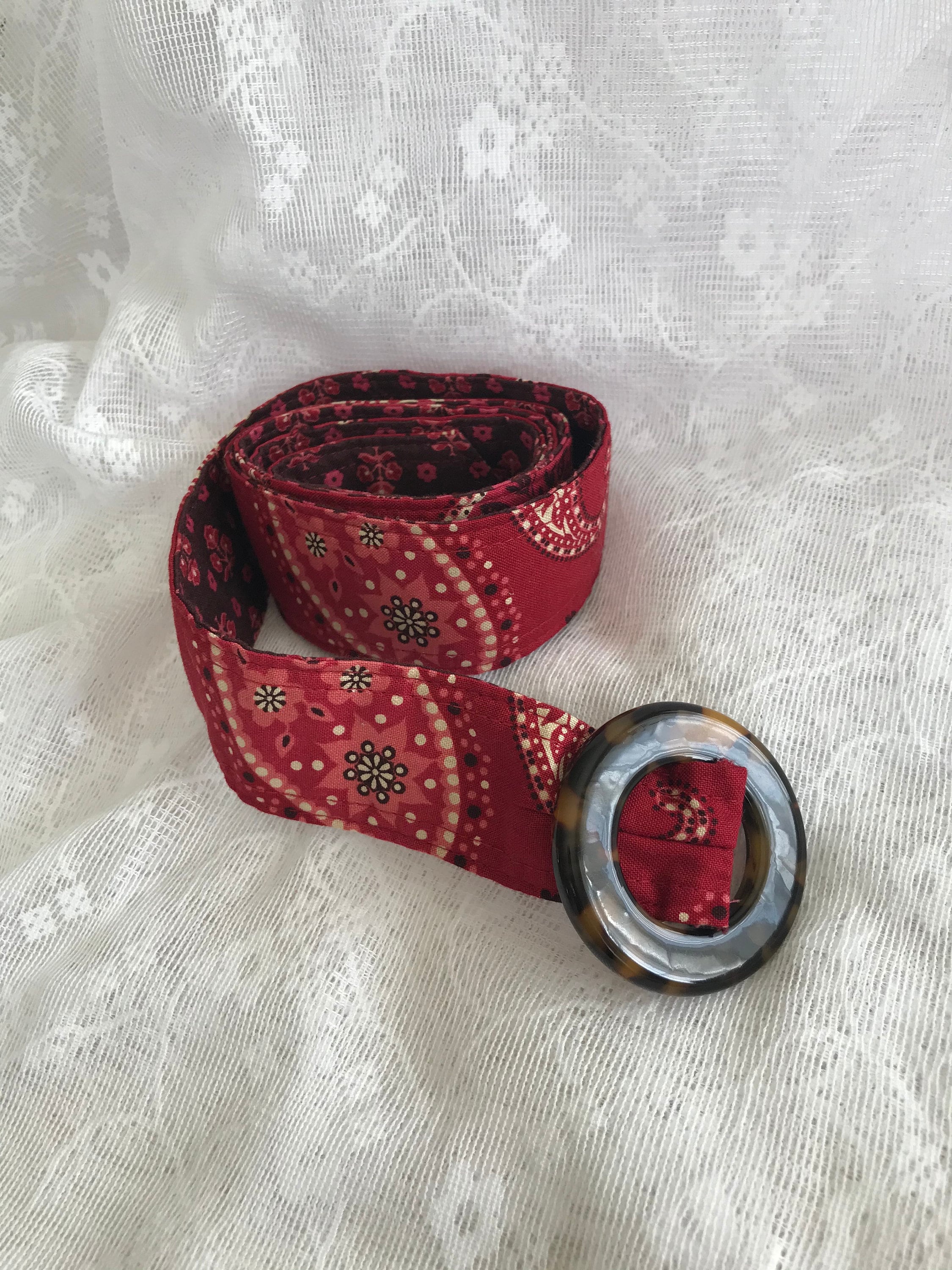 VERA BRADLEY REVERSIBLE BELTS PINK ELEPHANTS, MESA RED, JAVA BLUE NEW Vera Bradley  main image 2