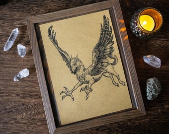 Hippogryph | Original unframed drawing | Wall decoration