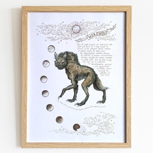 Werewolf | Art print | Wall decoration