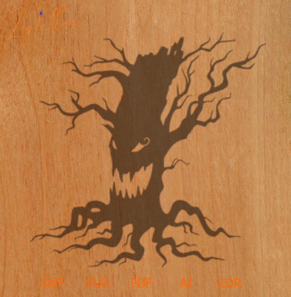 Pack Halloween File Cdr SVG Dxf for Laser Engraving Machines | Etsy