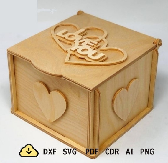 Caja de madera vintage cajas png