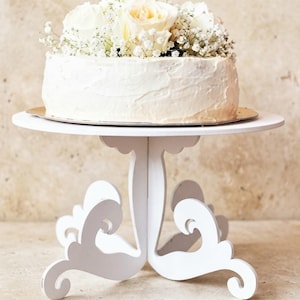 Cake Stand SVG, Laser Cut Wedding Decoration Vector File