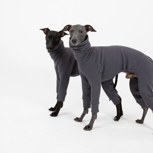 Warm & Soft Jumpsuit for Italian Greyhounds and Whippets | Lea