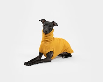 Cozy Waistcoat for Italian Greyhounds & Whippets | Amber