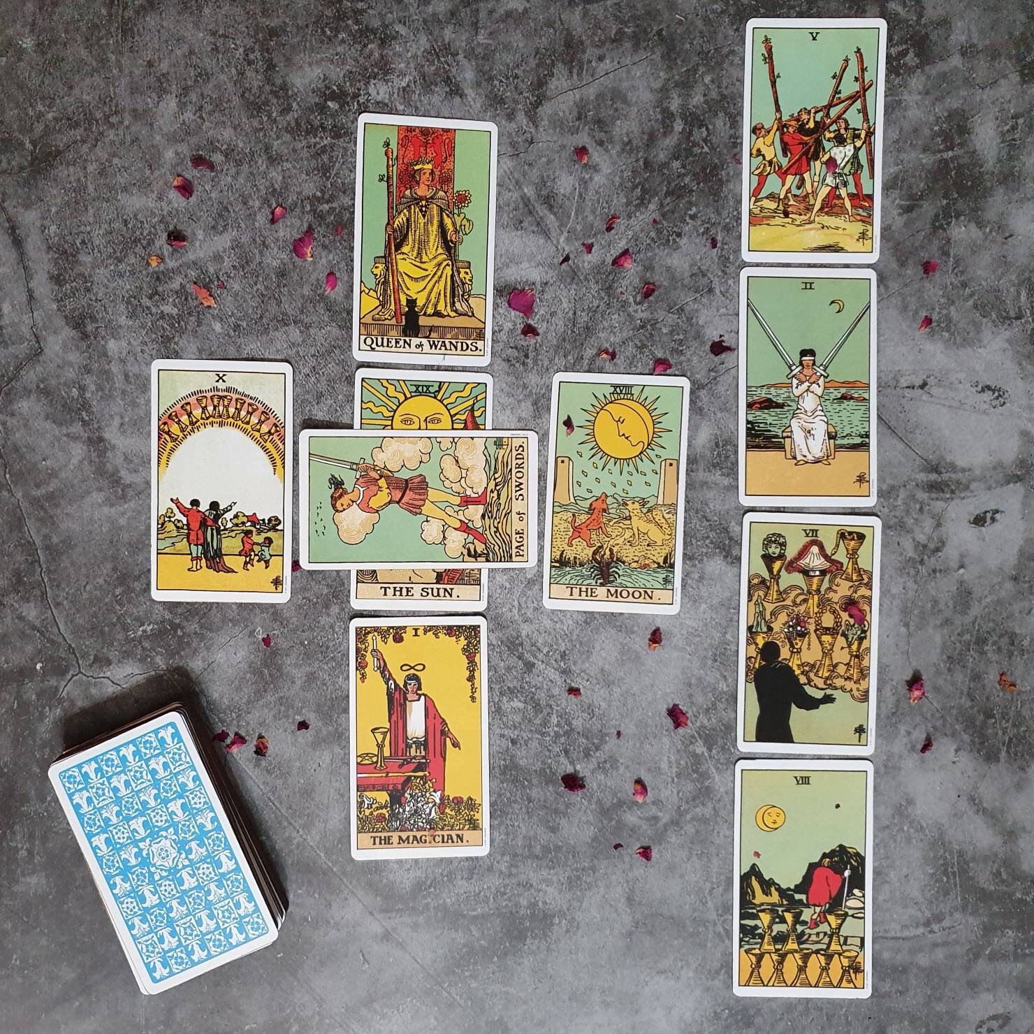 Celtic Cross Tarot Reading. 10 card spread. Irish Intuitive Etsy