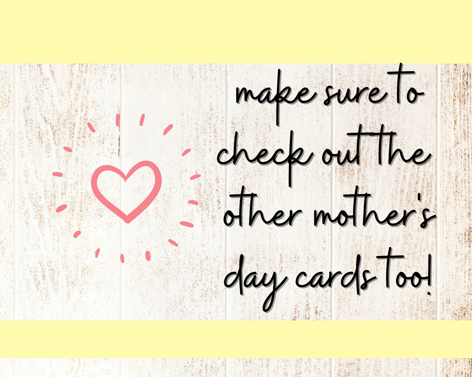 Printable Mother's Day Cards/ for Grandma / Mothers Day Gift for ...