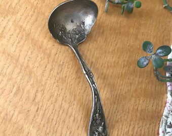 Antique W.R Keystone CARNATION 1908 William Rogers Teaspoon Silverware Flatware