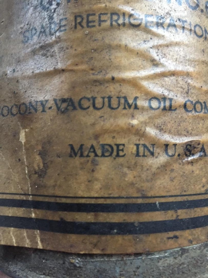 Socony Vacuum Oil Company Container