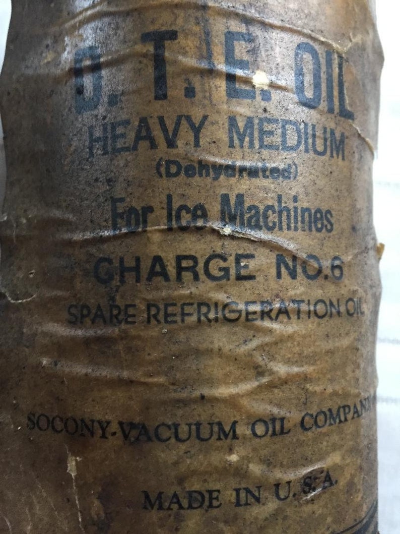 Socony Vacuum Oil Company Container