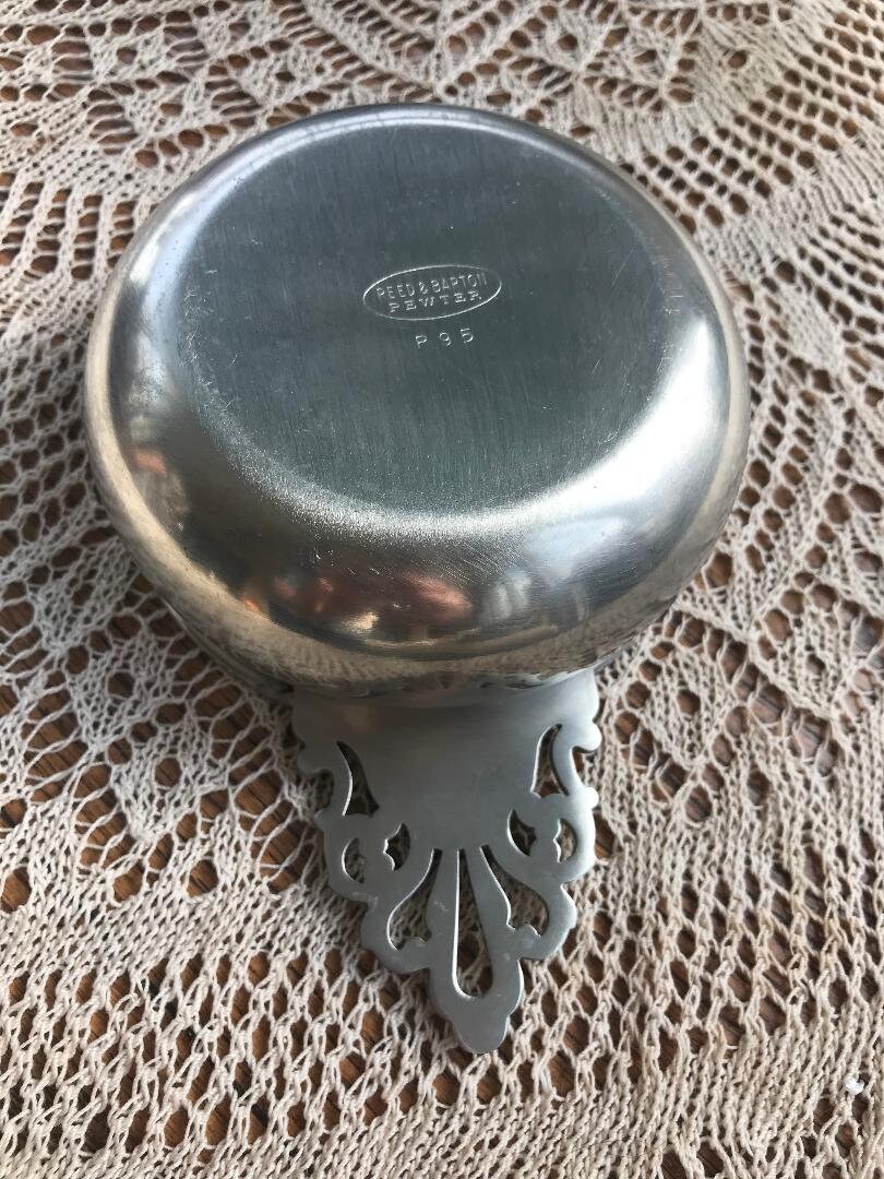 Vintage Reed and Barton Pewter P95 Porringer/baby Bowl Etsy