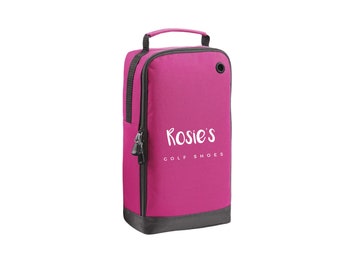personalised golf shoe bags uk