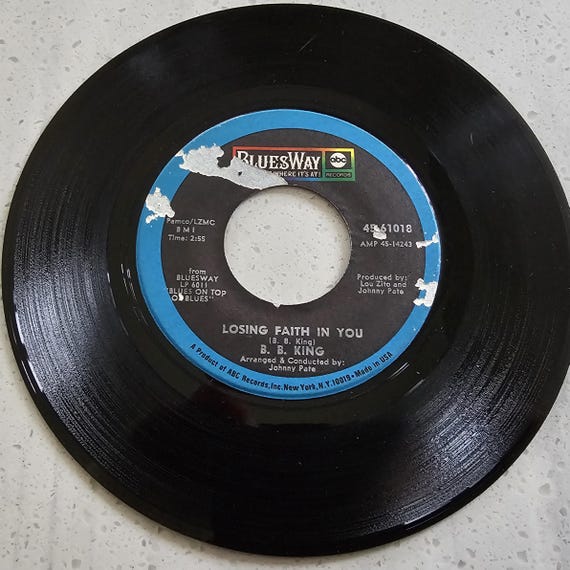 B.B. キング - I'm Gonna Do What They Do - 1968年ブルース 7インチ