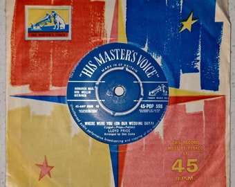 Lloyd Price - Where Were You - Original 1959 UK Vinyl 7" Record