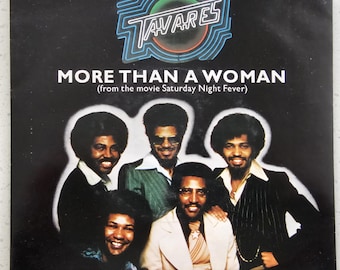 Tavares ** More Than A Woman - Original 1978 UK 7" Vinyl Record