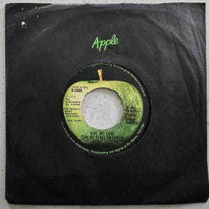 George Harrison - Give Me Love (Give Me Peace On Earth) - Original 1973 7&quot;  Vinyl Record