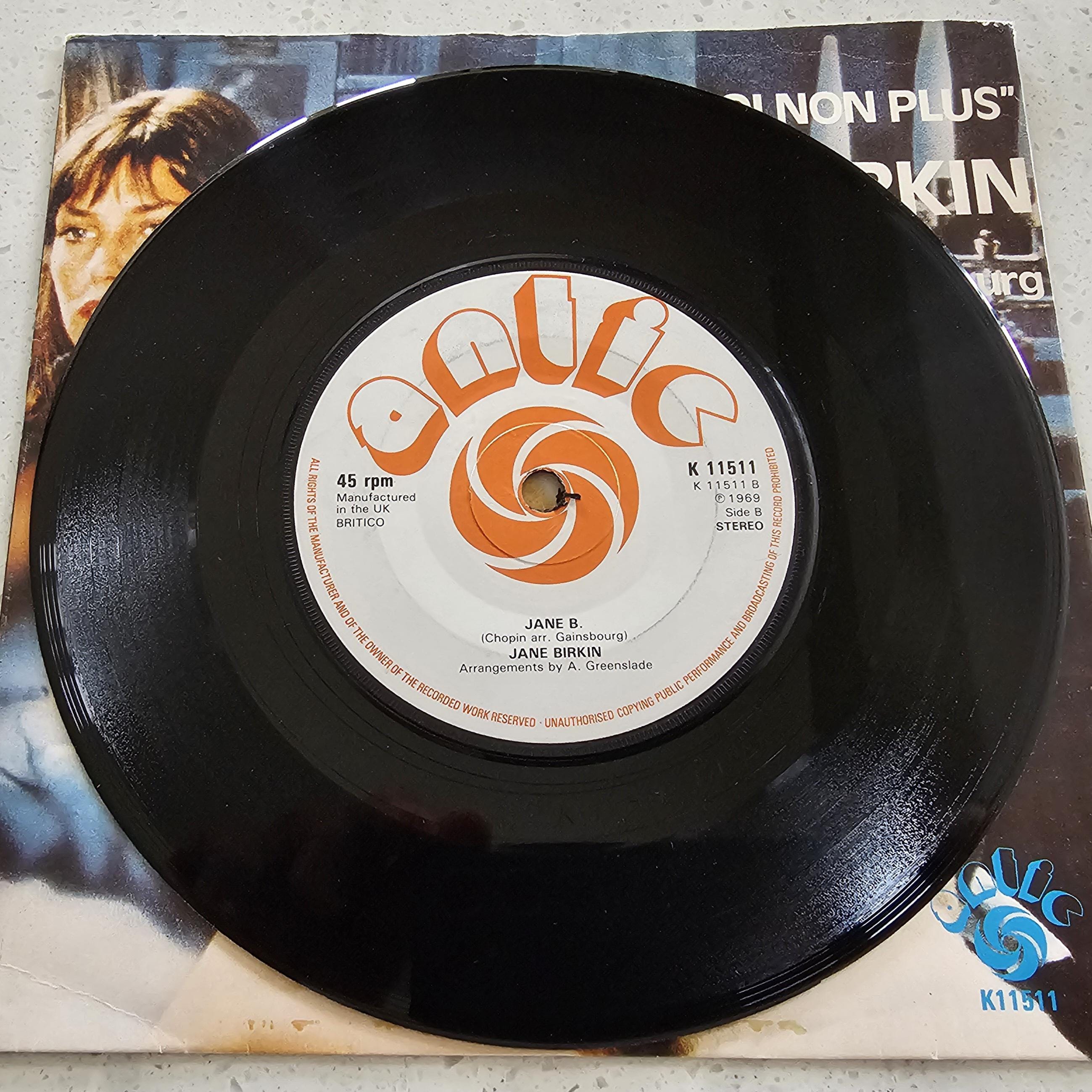 Serge Gainsbourg & Jane Birkin - Je T'aime  Moi Non Plus - UK