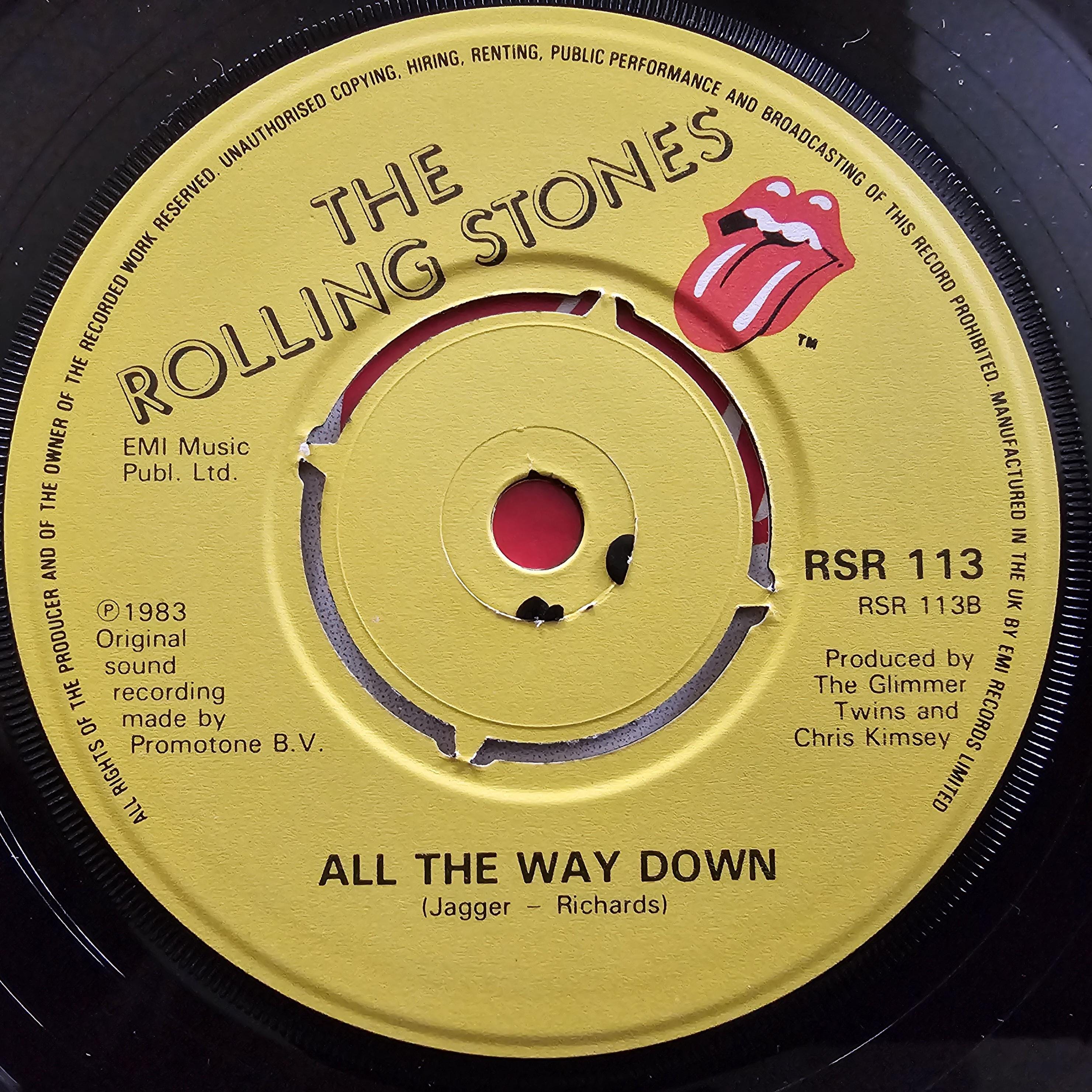 The Rolling Stones - Undercover of the Night - Original 1983 - 7