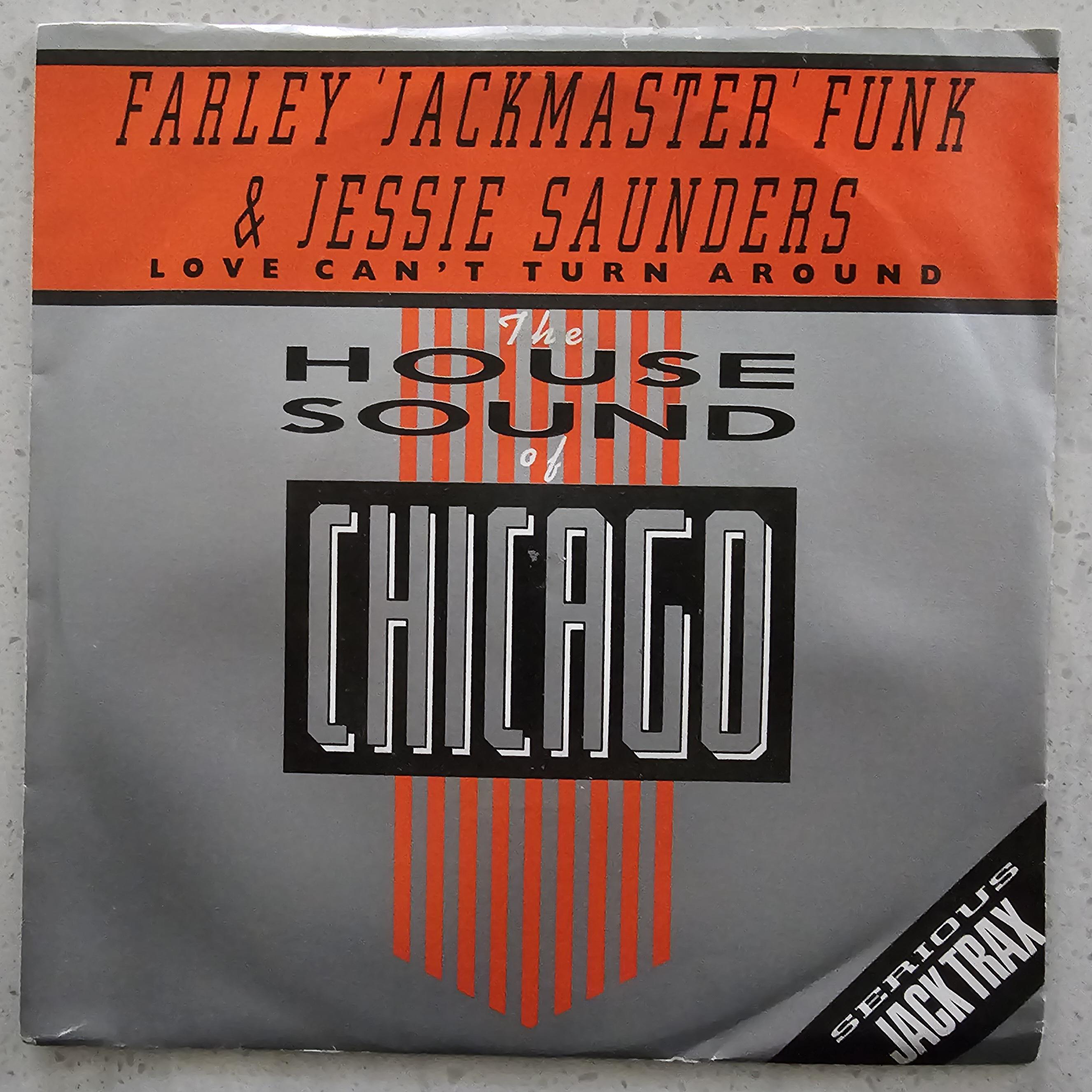 Farley Jackmaster Funk - Love Can't Turn Around - 1986 UK 7