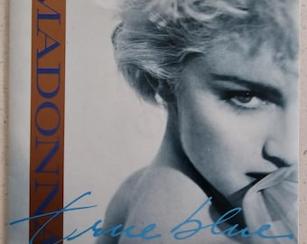 Madonna ** True Blue / Holiday - Original 1986 UK 7" Vinyl Record