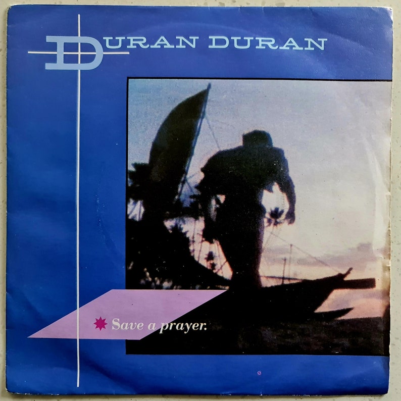 Duran Duran Save A Prayer Original 1982 7 P/S Etsy