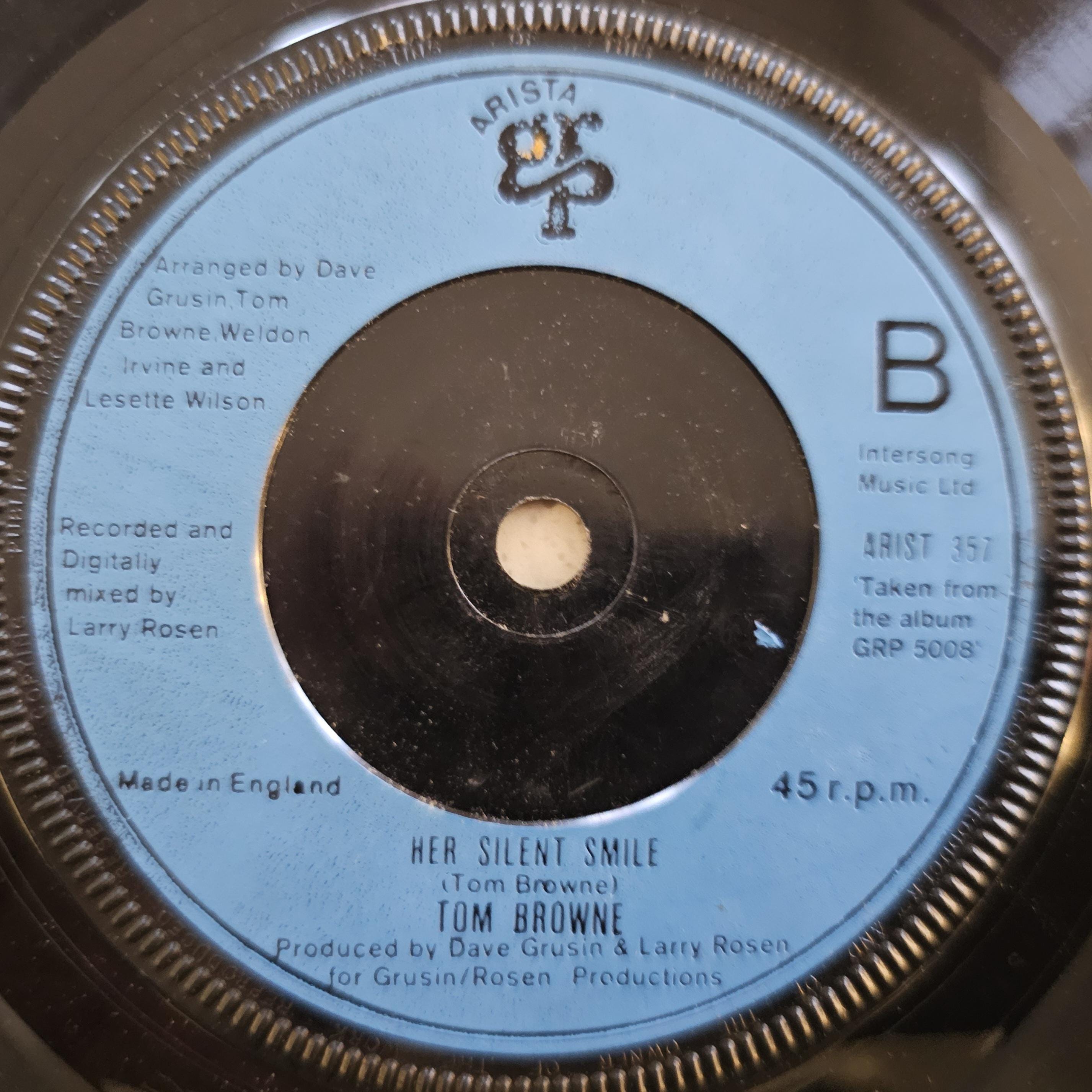 Tom Browne ** Funkin' for Jamaica (NY) - Original 1981 UK 7