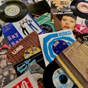 Build A Fantastic 7&quot; Vinyl Record Collection | Choose A Quantity Of 5, 25, 50 or 75 Vinyl Records