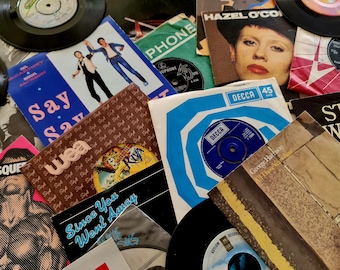 Bauen Sie eine fantastische 7 &quot;Vinyl-Schallplatten-Sammlung | Wählen Sie eine Menge von 5, 25, 50 oder 75 Schallplatten