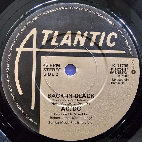 AC/DC Let's Get It up - Orignal 1981 UK 7