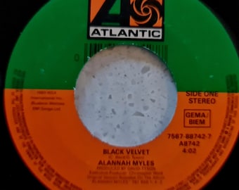 Allanah Myles - Black Velvet - Original 1989 - Import 7" | Build A Fantastic Vinyl Record Collection | FREE UK Delivery