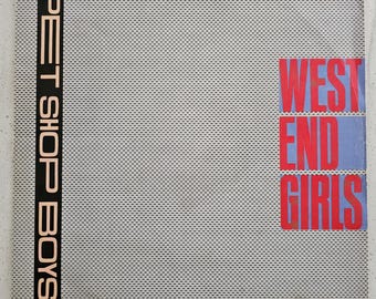 Pet Shop Boys (**e) West End Girls (Extended Dance Mix) Original 1985 UK 12" Vinyl Record