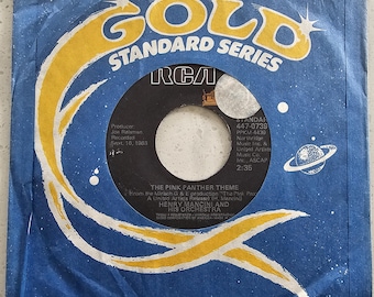 Henry Mancini & His Orchestra ** The Pink Panther Theme US 7" Vinyl Record