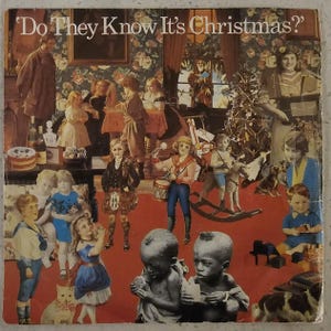 Band Aid - Do They Know It's Christmas? - Original 1984 UK 7" P/S  Vinyl Record