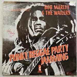 Bob Marley & The Wailers (e) Jamming / Punky Reggae Party - Original 1977 7&quot; | Build A Fantastic Vinyl Record Collection | FREE UK Delivery