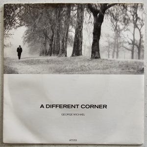 George Michael - A Different Corner - Original 1986 brittisk 7" vinylskiva