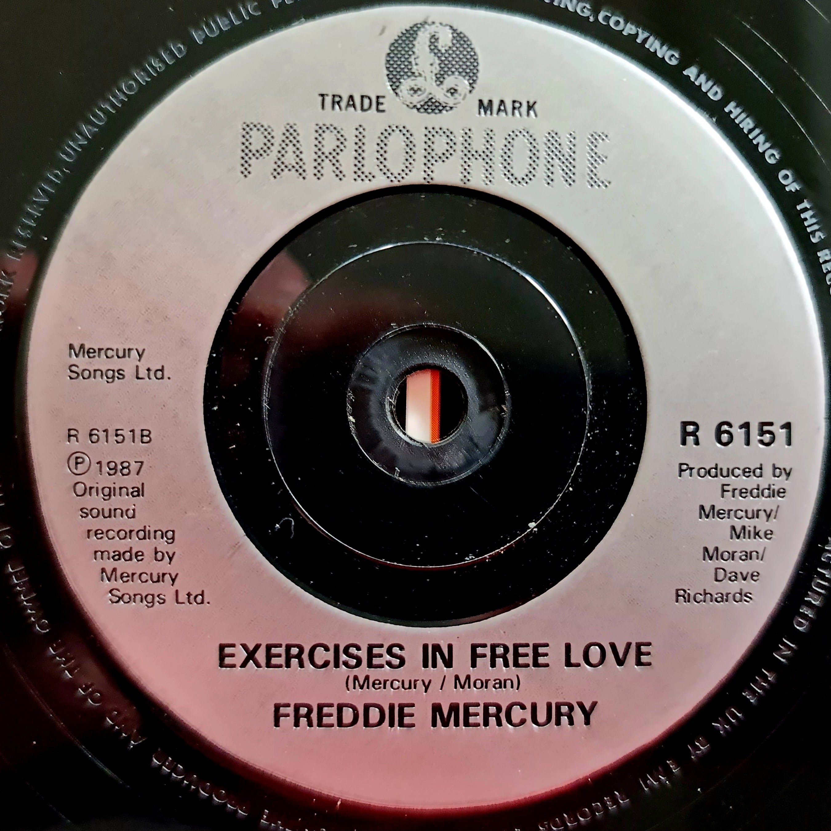 Freddie Mercury - the Great Pretender - Original 1987 - 7