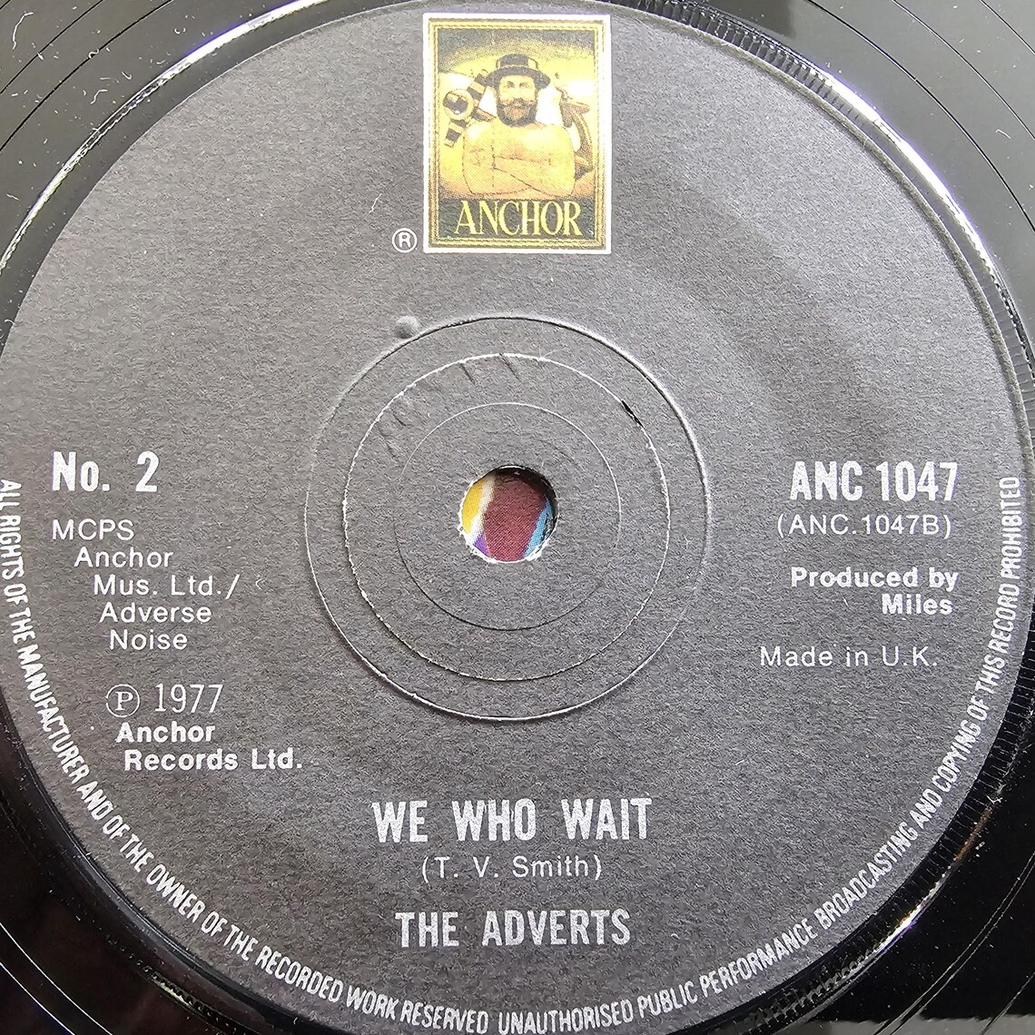 The Adverts (e) Safety in Numbers / We Who Wait - Original 1977 Punk 7 ...