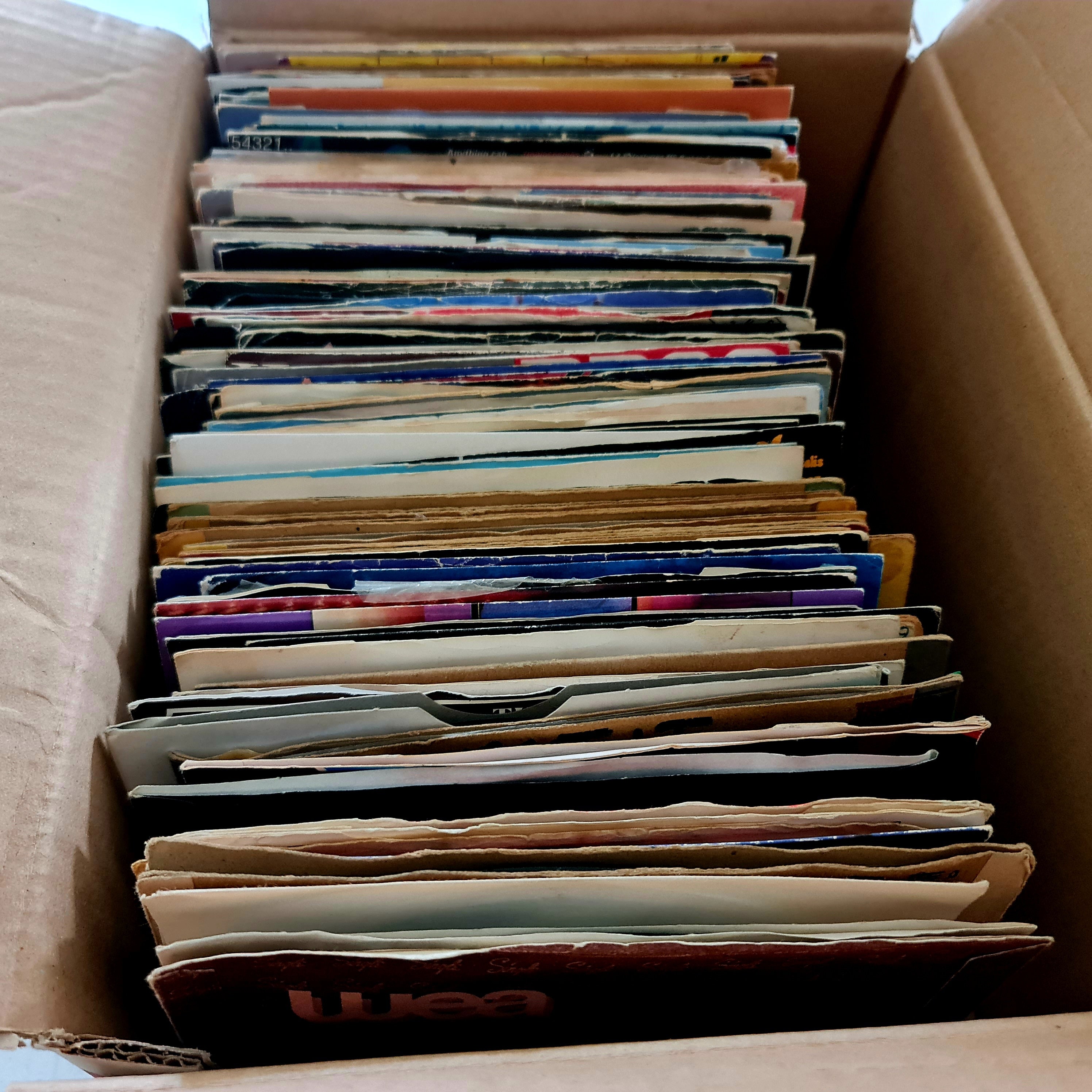 Instant Quality Vinyl Record Collection Over 80 X 7 Lots of Hits Build