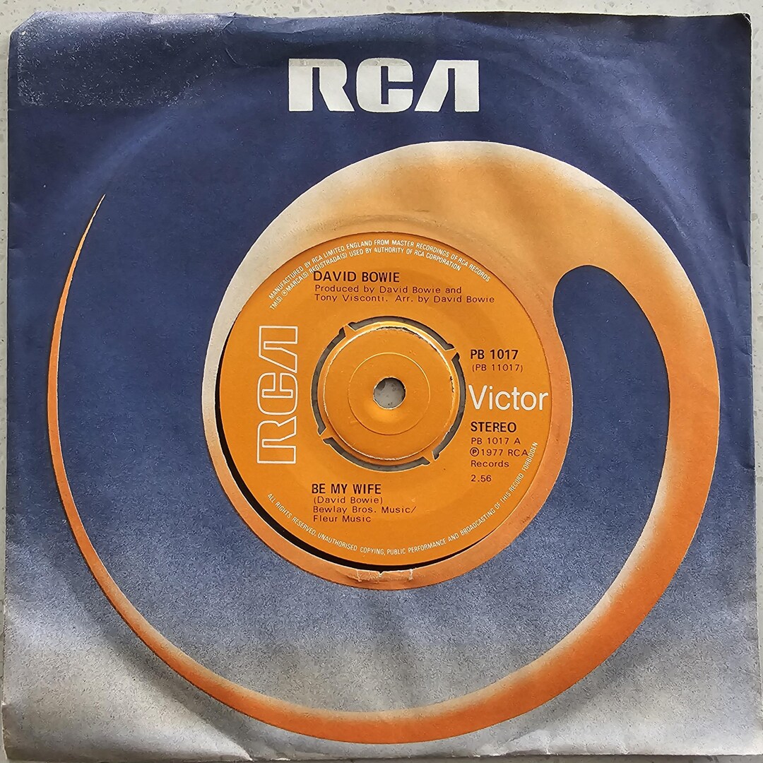 David Bowie ** Be My Wife - Original 1977 UK 7" Vinyl Record - Etsy