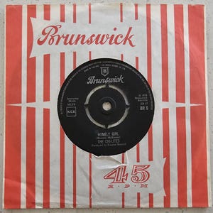 ザ・チャイライツ - ホームリー・ガール - オリジナル 1974 UK 7インチ ビニールレコード