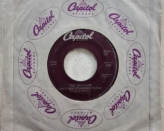 The Beatles 'I Want to Hold Your Hand' 30th Anniversary 45 & PS