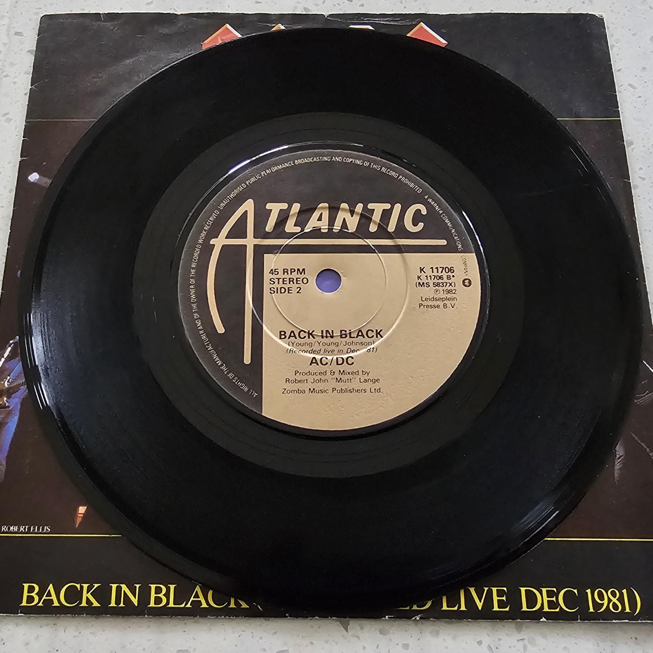 AC/DC Let's Get It up - Orignal 1981 UK 7
