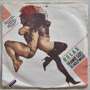 Frankie Goes To Hollywood - Relax - Disque vinyle original de 1983 UK 7&quot; P/S