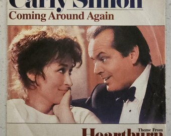 Carly Simon - Coming Around Again - Original 1986 - UK 7" P/S Vinyl Record