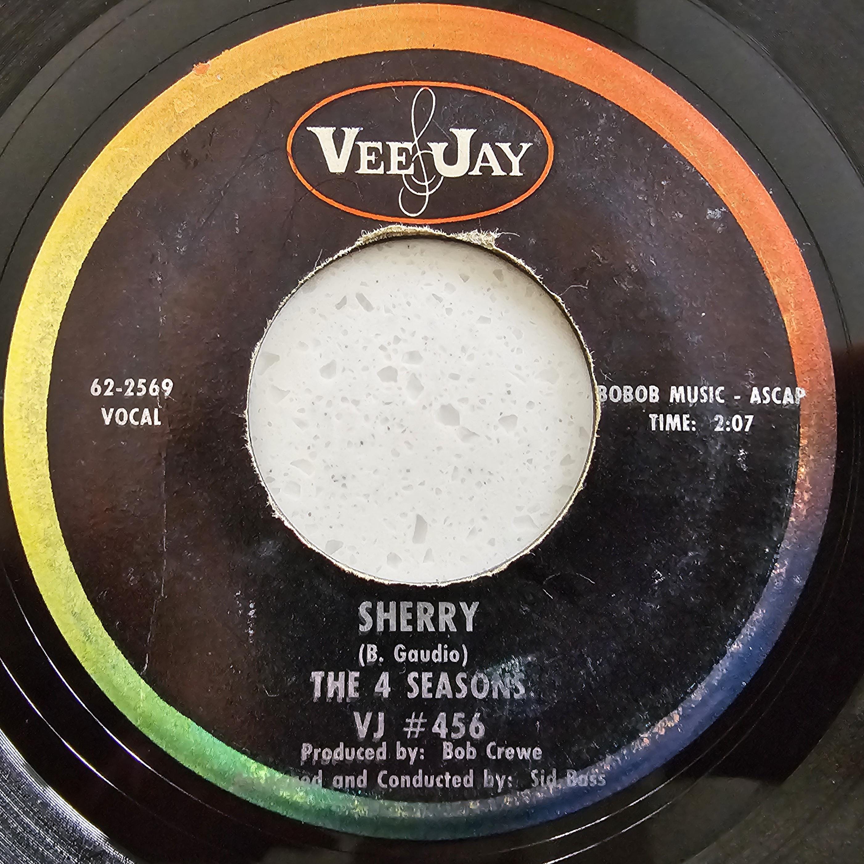 The 4 Seasons (e) Sherry / I've Cried Before - Original 1962 US 7" Vinyl Record - Etsy Australia