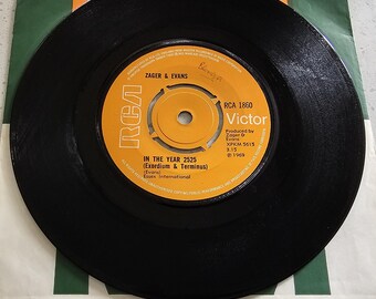 Zager & Evans - in the Year 2525 - Original 1969 Psyche Rock UK 7